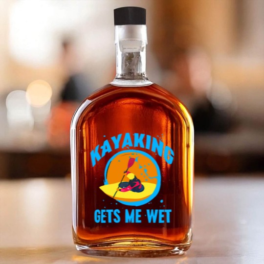 Discover Hubie Halloween Inspired "Kayaking Gets Me Wet" Whiskey Bottles