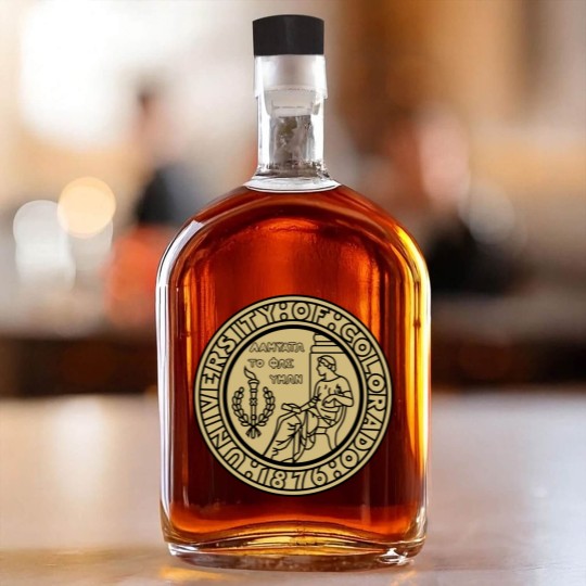Discover University of Colorado Studies Design Whiskey Bottles