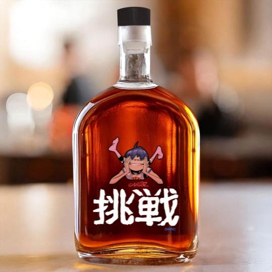Discover Gorillaz - Dare Whiskey Bottles