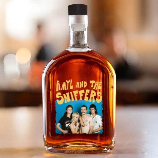 Discover Amyl And The Sniffers Band Whiskey Bottles