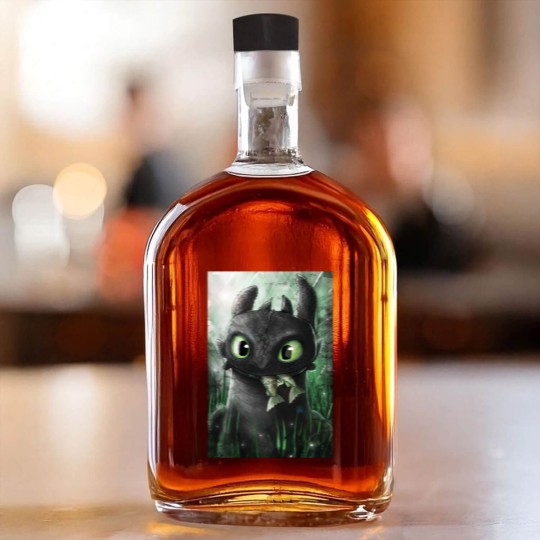 Discover How To Train Your Dragon, Toothless Gifts For Men & Women Whiskey Bottles