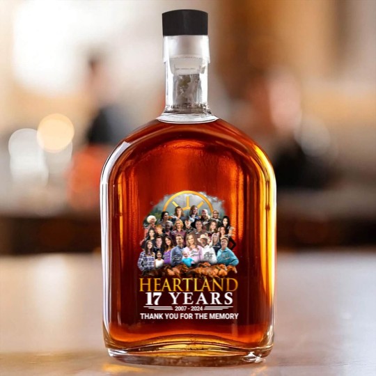 Discover Heartland 17th Anniversary Whiskey Bottles, Heartland Thank For Memories Whiskey Bottles, Classic Movie Whiskey Bottles