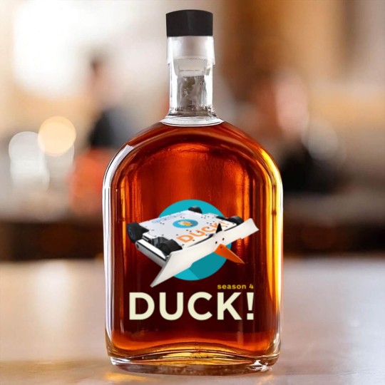 Discover DUCK! Season 4 The popular combat robot now has fabulous merch. Whiskey Bottles