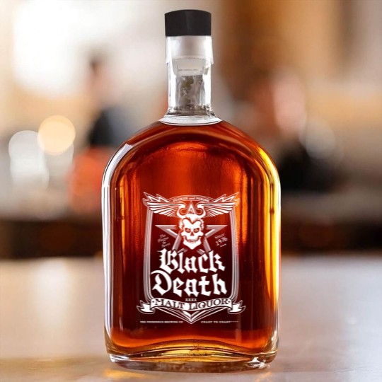 Discover Black Death Malt Liquor - Wkrp In Cincinnati - Whiskey Bottles