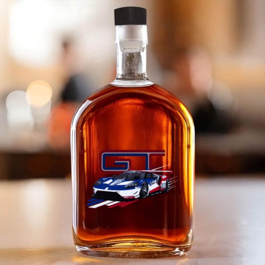 Discover GT IMSA GTLM Race Car Premium Whiskey Bottles