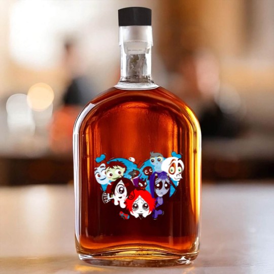 Discover Ruby Gloom heart Whiskey Bottles