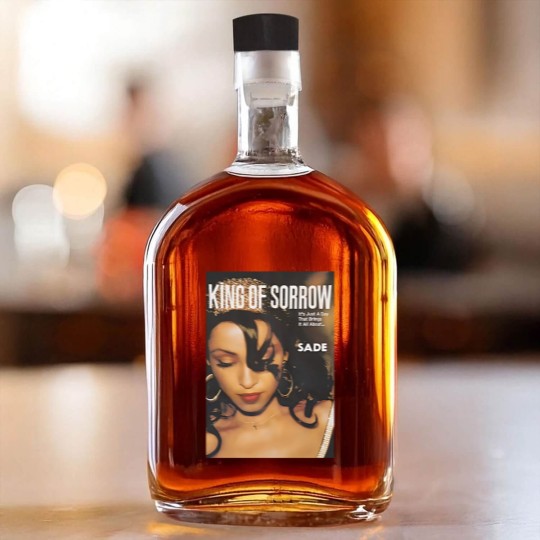 Discover Sade, KING of SORROW! Janet Jackson, erykah badu, sza Whiskey Bottles