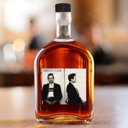 Discover Johnny Cash Mugshot Country Rock Whiskey Bottles. Johnny Cash