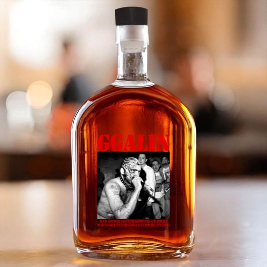 Discover GG Allin Whiskey Bottles UK SHIPPING Included