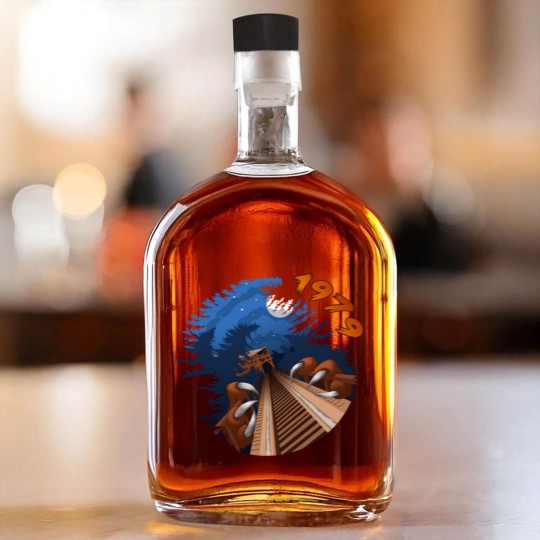 Discover NIGHT RIDES ONLY - Beast Roller Coaster at Kings Island - Kings Island - Whiskey Bottles