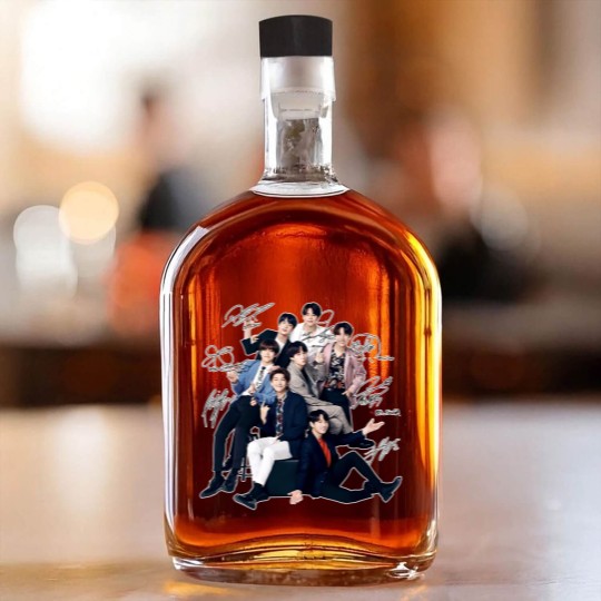 Discover Bts Whiskey Bottles, Bts Sign Whiskey Bottles, BTS Group Whiskey Bottles