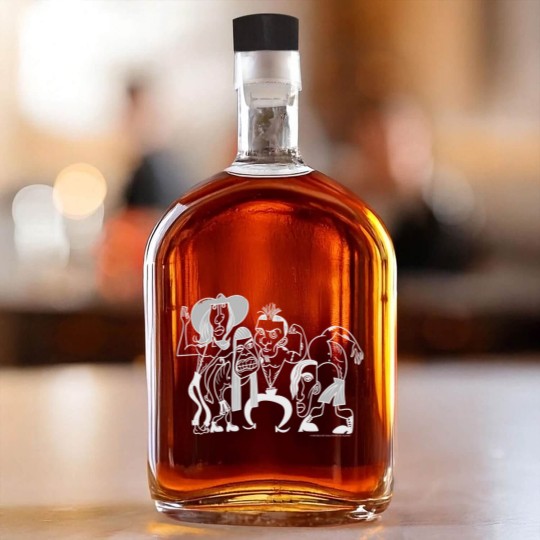 Discover Vintage Red Hot Chili Peppers Whiskey Bottles 1990  The New Yorker Design