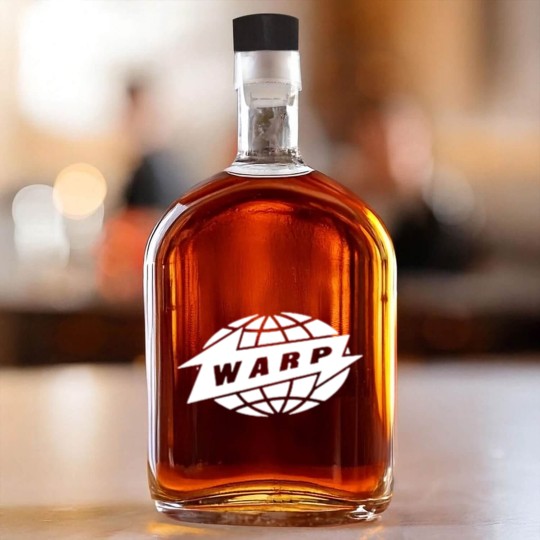 Discover Warp Records Record Label copy Whiskey Bottles