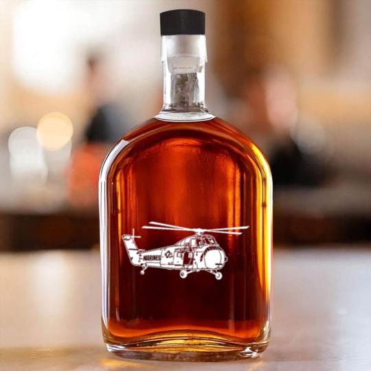 Discover Sikorsky UH 34d Helicopter Whiskey Bottles Whiskey Bottles