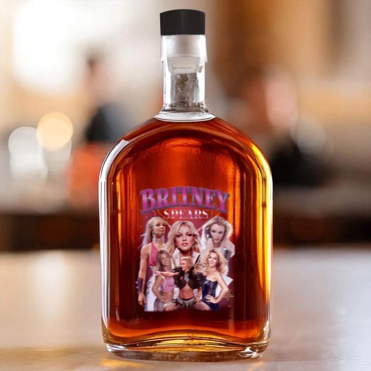 Discover Britney Spears bubblegum Unisex Whiskey Bottles, Britney Spears Merch