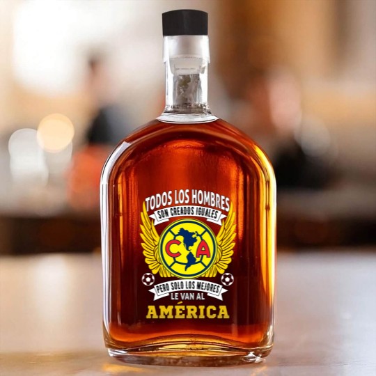 Discover Playera Aguilas del America Solo Los Mejores le Van al America Whiskey Bottles