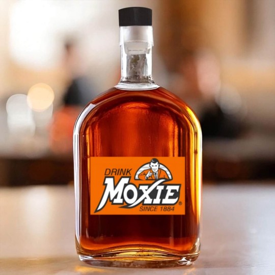 Discover Moxie. Whiskey Bottles