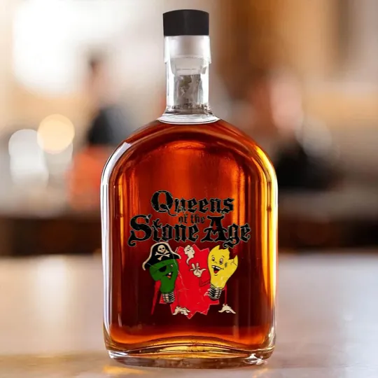 Discover Queens Of The Stone Age Whiskey Bottles, Queens Of The Stone Age Band Whiskey Bottles