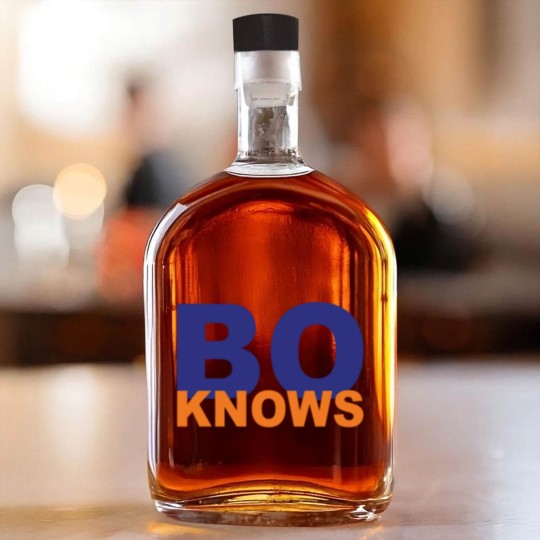 Discover BO KNOWS Whiskey Bottles