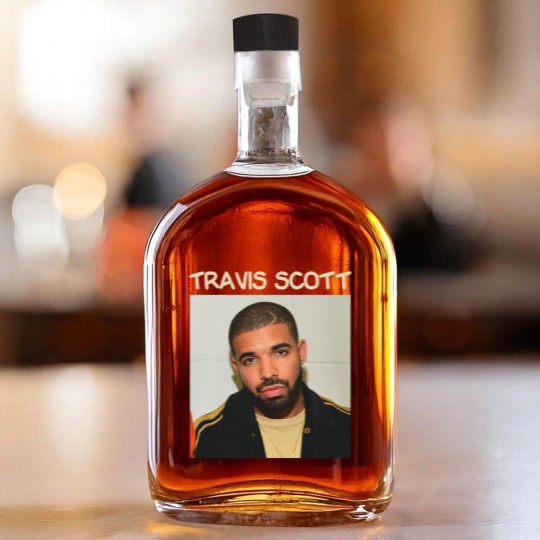 Discover Travis Drake | Rapper Funny Meme Whiskey Bottles Oddly Specific