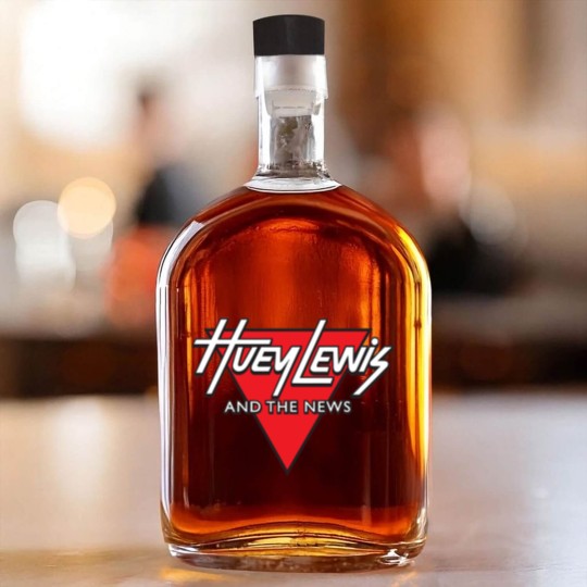 Discover Huey Lewis & the News Whiskey Bottles