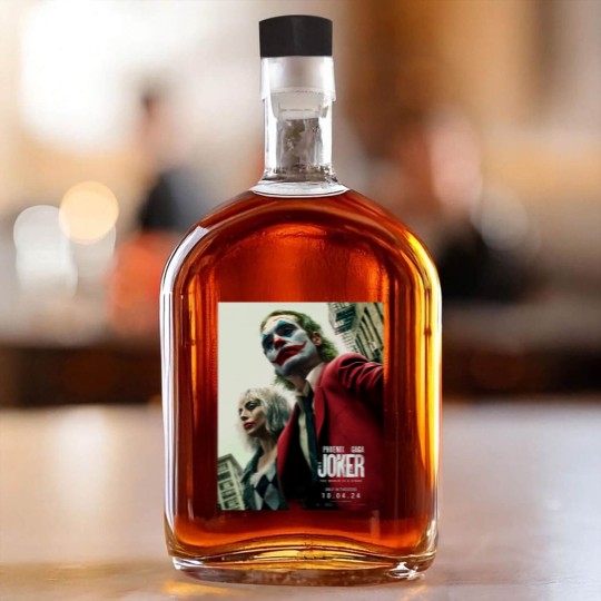 Discover Joker 2 Movie Unisex Whiskey Bottles , Joaquin Phoenix And Ld ga Whiskey Bottles