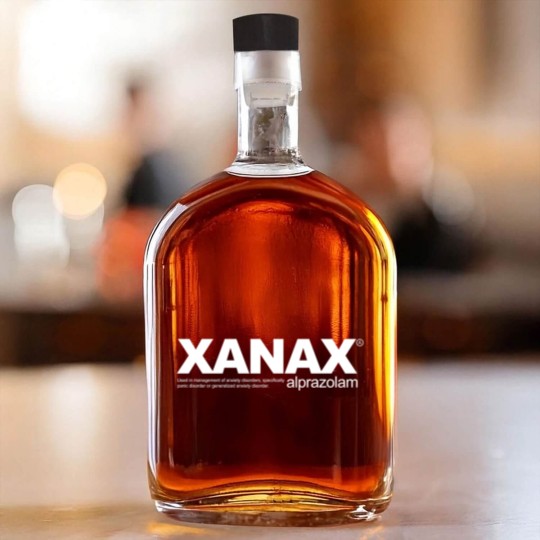 Discover Xanax Whiskey Bottles