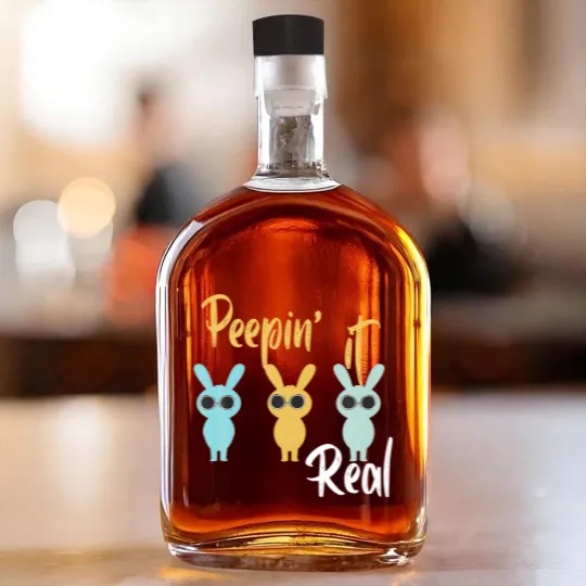 Discover The Grill Sergeant Funny Father's Day BBQ Dad Joke Whiskey Bottles