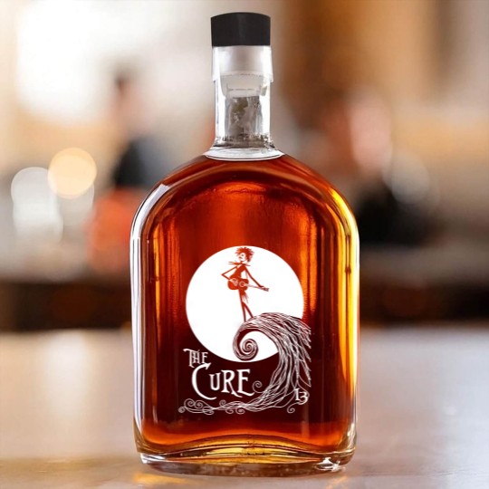 Discover The Cure Whiskey Bottles - Skellington Band Whiskey Bottles