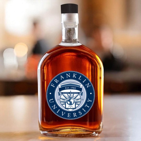 Discover Franklin University Established 1902 Whiskey Bottles