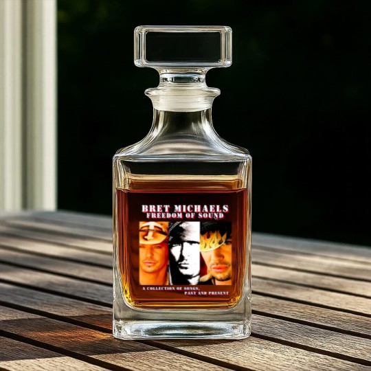 Discover BRET MICHAELS Whiskey Decanters