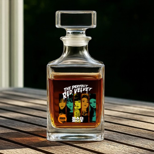 Discover RED VELVET Kpop Whiskey Decanters, Red Velvet Homage Whiskey Decanters,