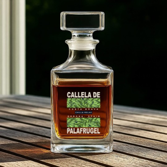 Discover Callela de Palafrugel Gerona Spain Mediterranean Whiskey Decanters