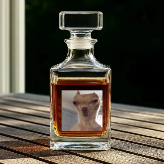 Discover Chihuahua meme - Funny - Whiskey Decanters