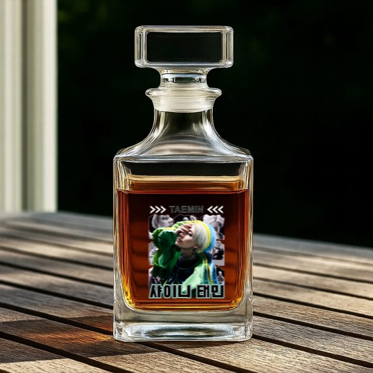 Discover Taemin Unisex Whiskey Decanters, Taemin Graphic Whiskey Decanters