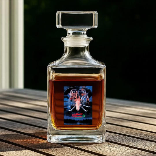 Discover A Nightmare On Elm Street 3 Whiskey Decanters