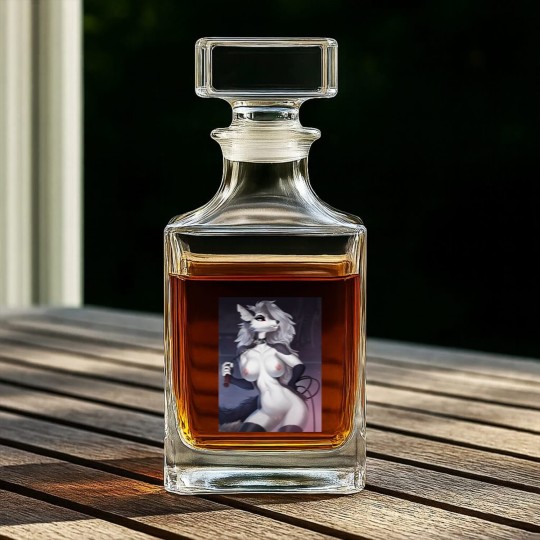 Discover Loona from Helluva Boss [NSFW] Whiskey Decanters