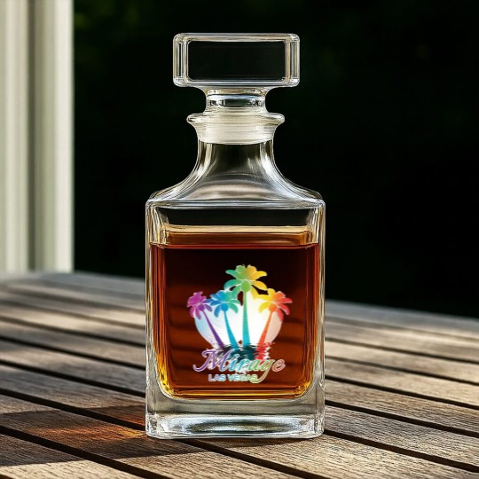 Discover Walk out Rich Mirage Vegas (1) Whiskey Decanters