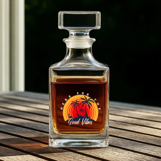 Discover Here For The Good V - Good V - Whiskey Decanters