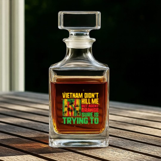Discover Vietnam Veterans Day Orange Agent Victims Retired Soldiers Whiskey Decanters