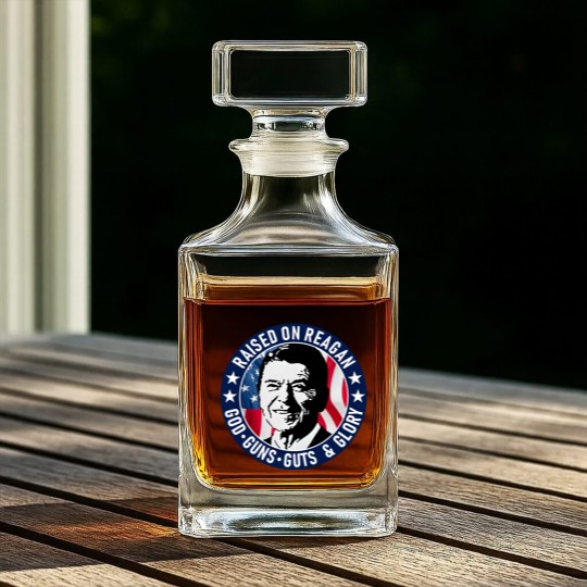 Discover Ronald Reagan Raised On Reagan Whiskey Decanters