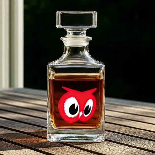 Discover Red Owl Food Stores Logo Whiskey Decanters