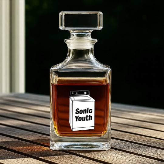 Discover Vintage Sonnic Youth Washing Machine Experimental Whiskey Decanters
