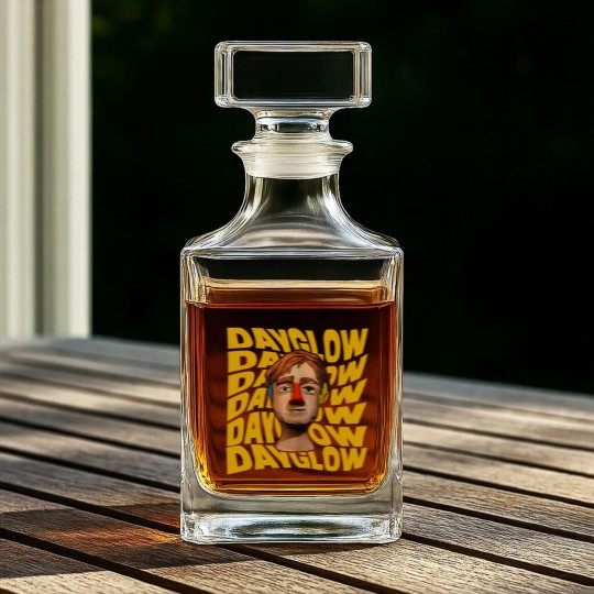 Discover Dayglow Fuzzybrain Graphic Whiskey Decanters - Dayglow Whiskey Decanters, Dayglow Tour, Fuzzybrain Whiskey Decanters, Music Whiskey Decanters, Alternative/Indie