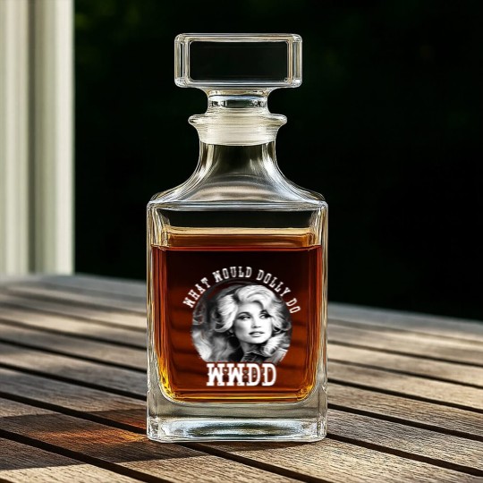 Discover WWDD - What Would Dolly Do Whiskey Decanters Whiskey Decanters