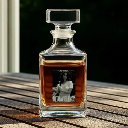 Discover Lana Del Rey Ultraviolence Whiskey Decanters, Vintage Fan