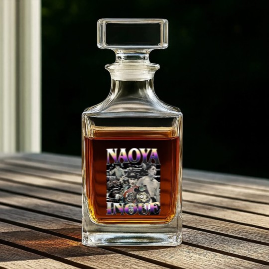 Discover Naoya Inoue, Boxing Whiskey Decanters, Classic 90s Graphic Whiskey Decanters, Unisex, Naoya Inoue Vintage Bootleg