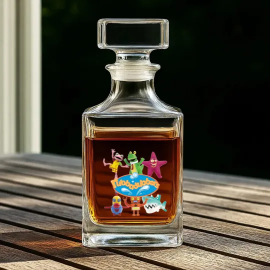 Discover Rubbadubbers cartoon kids show Whiskey Decanters