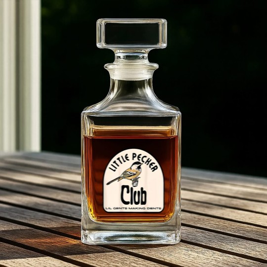 Discover Little Pecker Club Whiskey Decanters