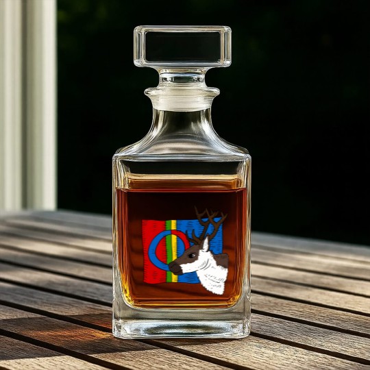 Discover sami flag and reindeer. Sámi people. Whiskey Decanters